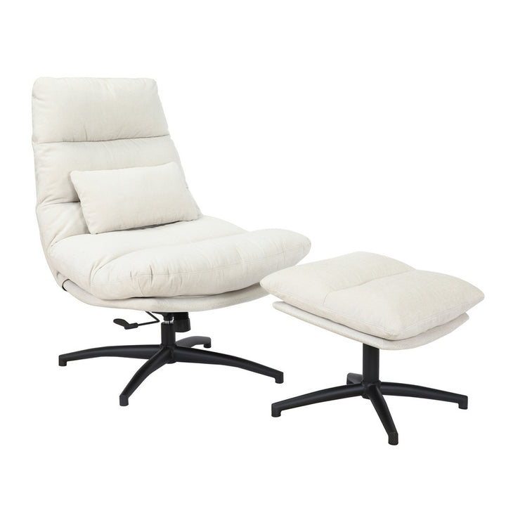 Fauteuil BERGEN avec repose-pieds