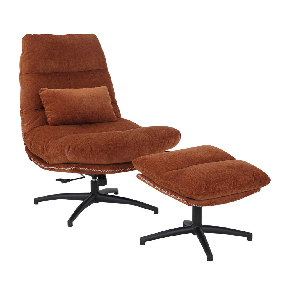 Fauteuil BERGEN avec repose-pieds