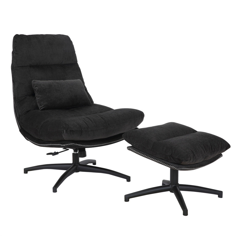 Fauteuil BERGEN avec repose-pieds