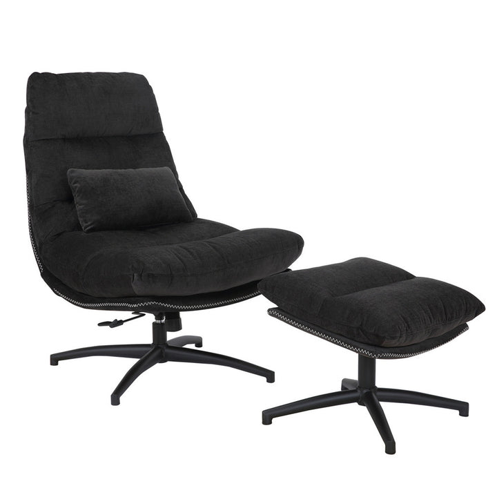 Fauteuil BERGEN avec repose-pieds
