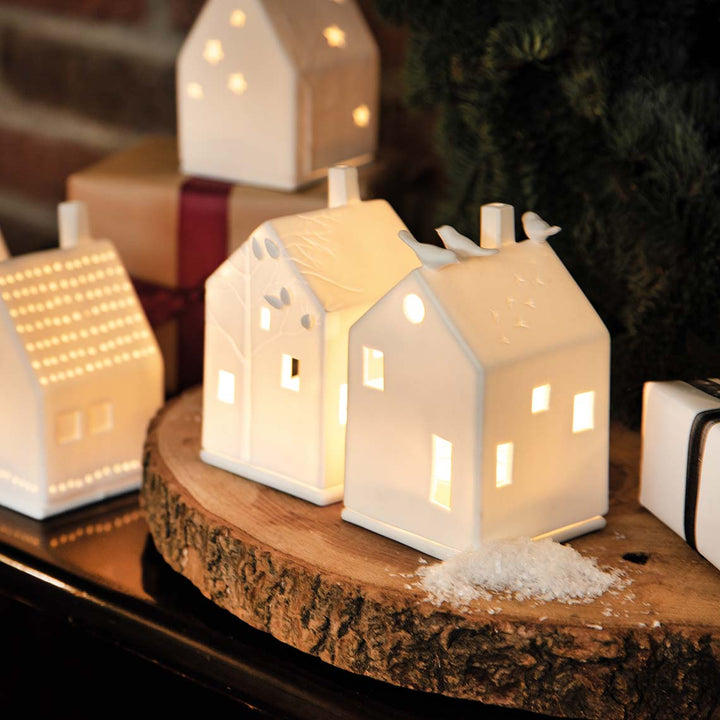Photophore-maison "BIRDHOUSE"