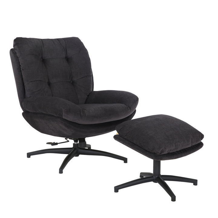 Fauteuil OTTA + repose-pieds