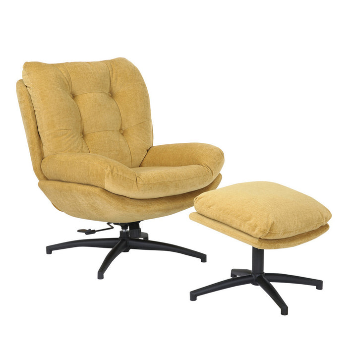 Fauteuil OTTA + repose-pieds