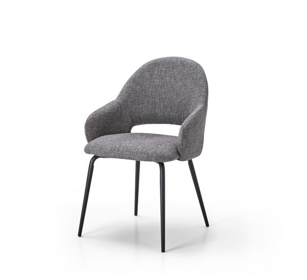 Chaise QUEEN avec accoudoirs